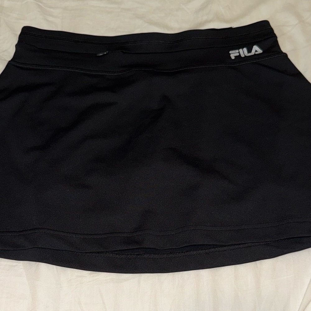 Fila Classic Black Athletic Mini Skort Size women’s Small